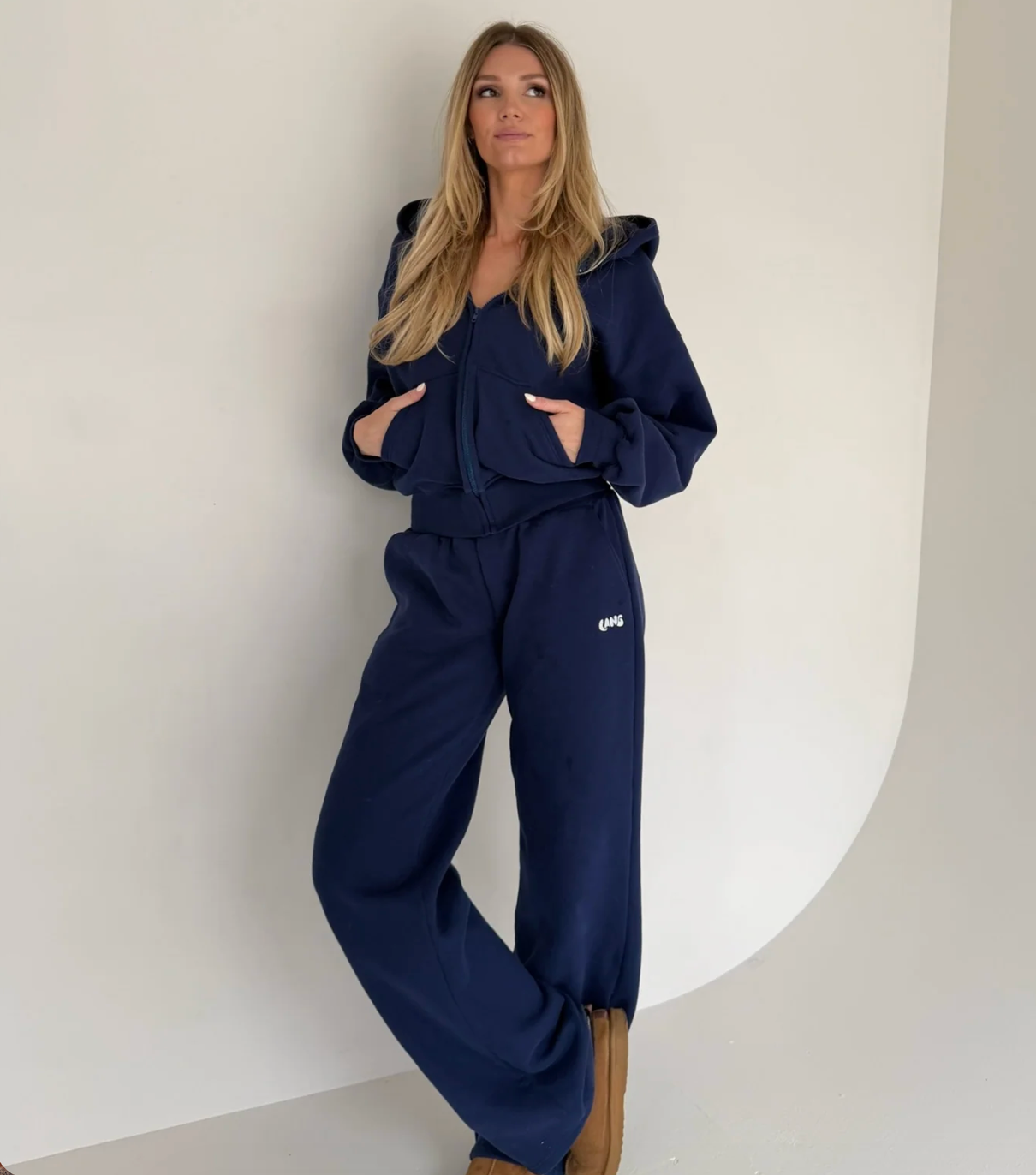 Satin Hoodie Set