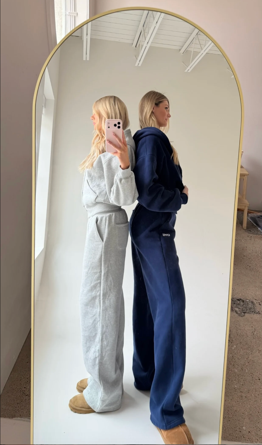Satin Hoodie Set
