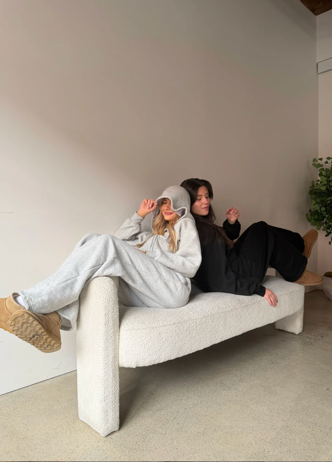 Satin Hoodie Set