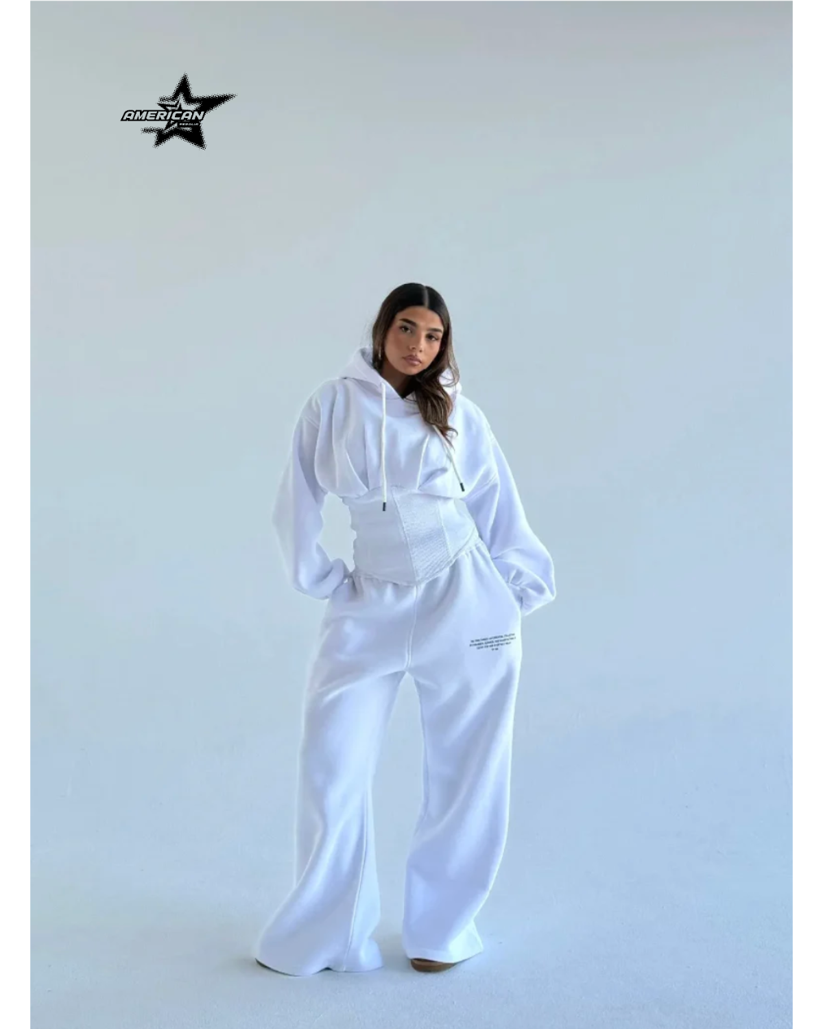 Snatched Oversized Cropped Hoodie - The American Regalia